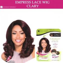 Sensationnel Empress Synthetic Lace Front Wig 2 Way L Shape Part Clary 