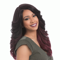 Sensationnel Empress Synthetic Lace Front Wig Curved Part Edina Sensationnel Empress Synthetic Lace Front Wig Curved Part Edina