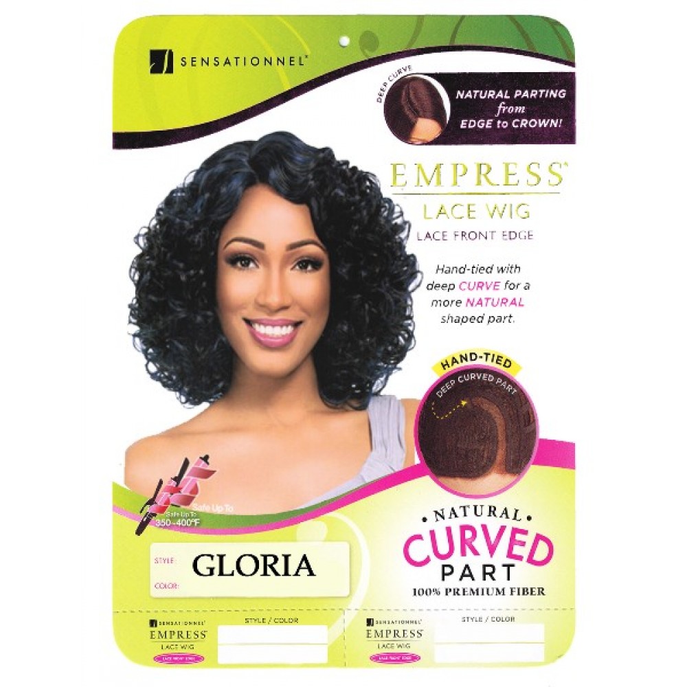Sensationnel Empress Synthetic Lace Front Wig Curved Part Gloria