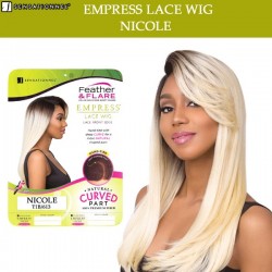 Sensationnel Empress Synthetic Lace Front Wig Curved Part Nicole Sensationnel Empress Synthetic Lace Front Wig Curved Part Nicole