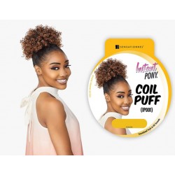 Sensationnel Instant Pony Synthetic Heat Resistant Draw String Ponytail Coil Puff Ip001
