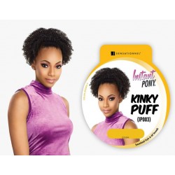 Sensationnel Instant Pony Synthetic Heat Resistant Draw String Ponytail Kinky Puff Ip003