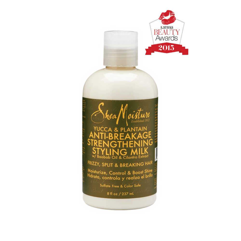 shea moisture yucca & plantainanti-breakage strengthening styling milk