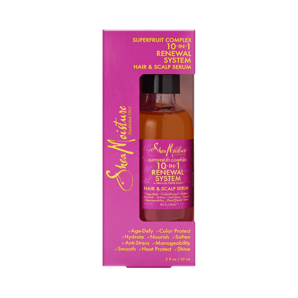 shea moisture superfruit complex10-in-1 renewal system hair & scalp serum