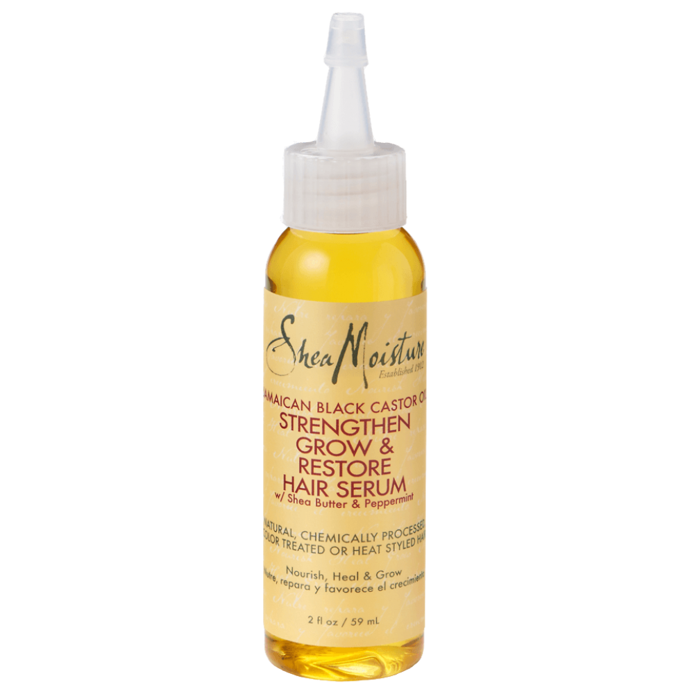 shea moisture jamaican black castor oilstrengthen, grow & restore hair serum