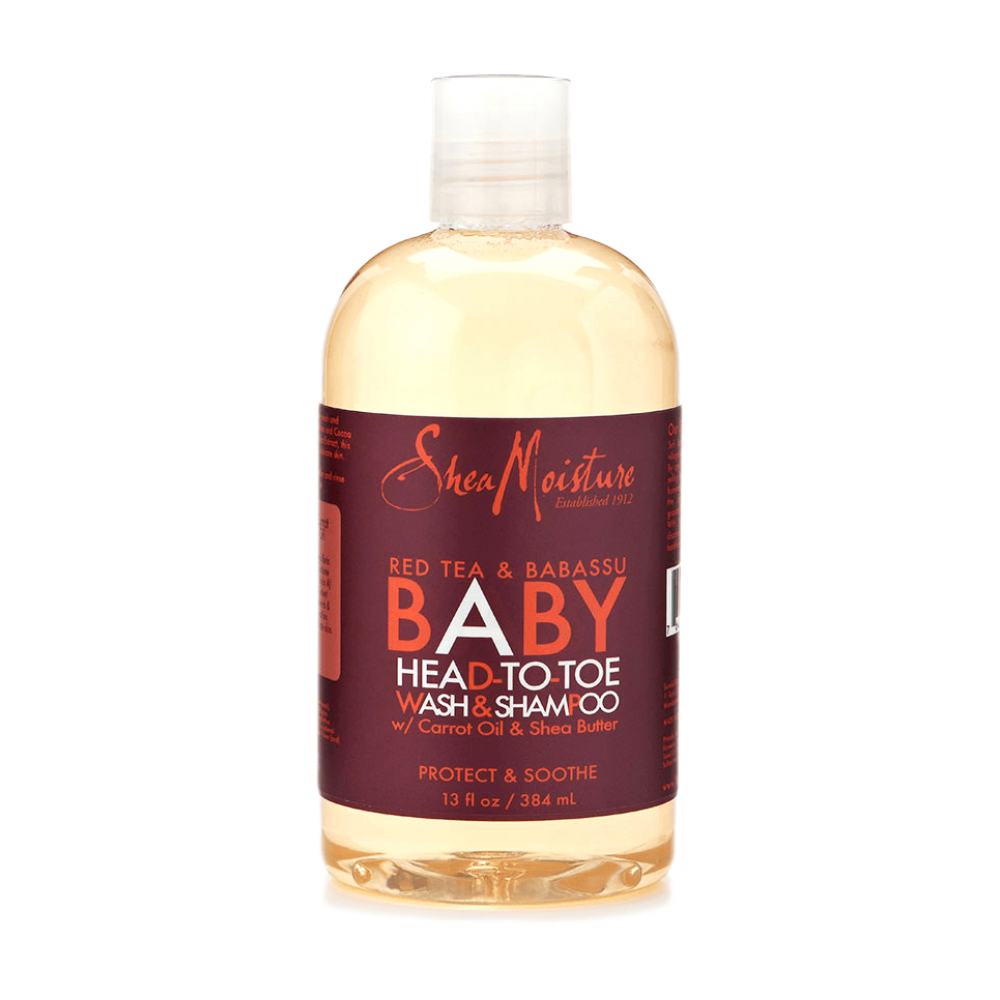 shea moisture kids red bush babyhead-to-toe wash & shampoo