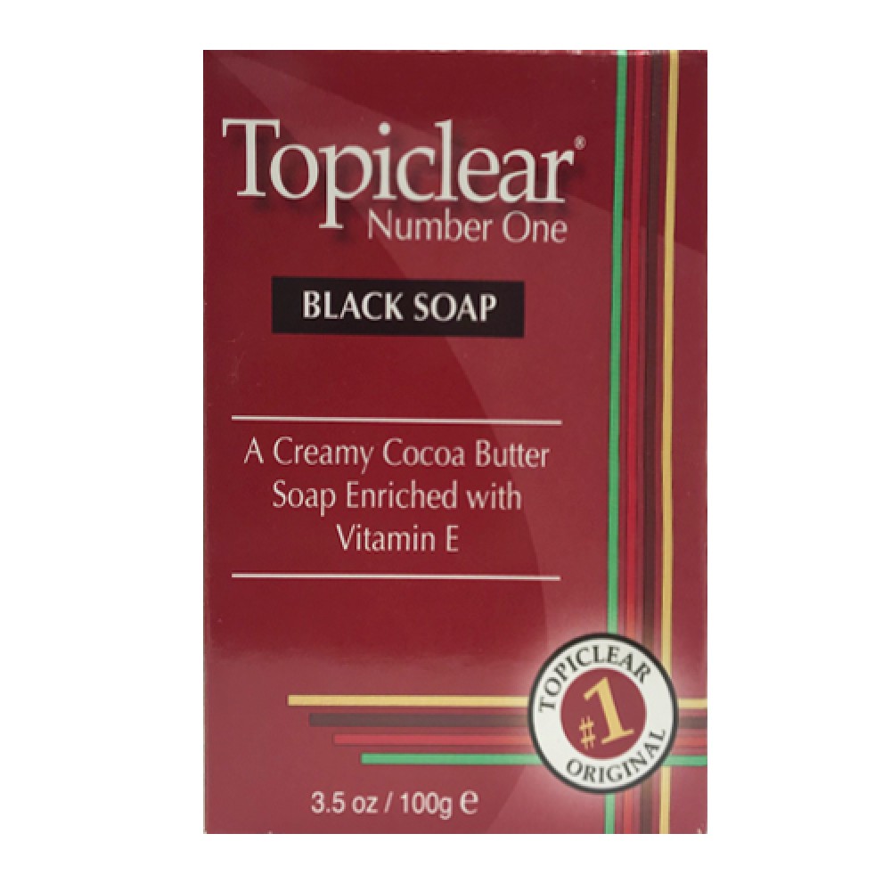 Topiclear Number One Black Soap 100 G