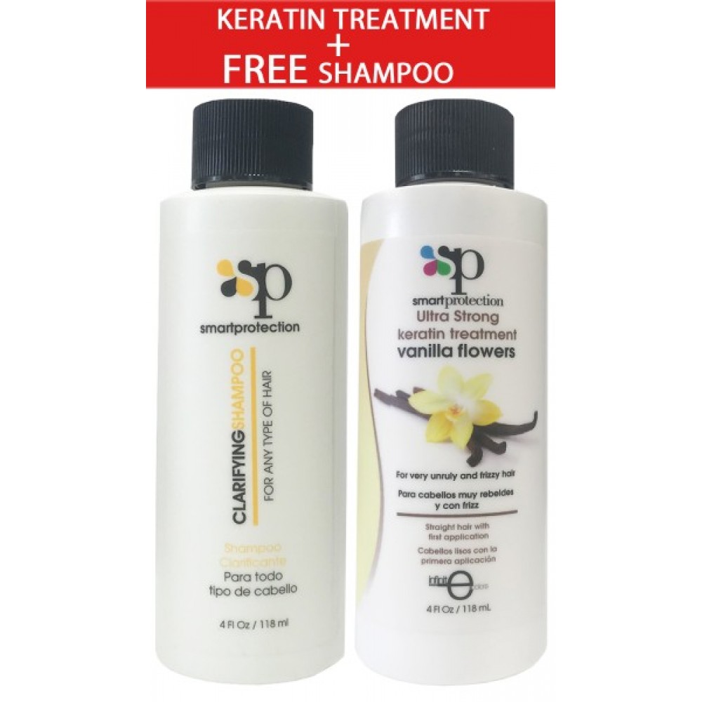 Sp Smart Protection Ultra Strong Keratin Treatment Vanilla Flowers 4oz