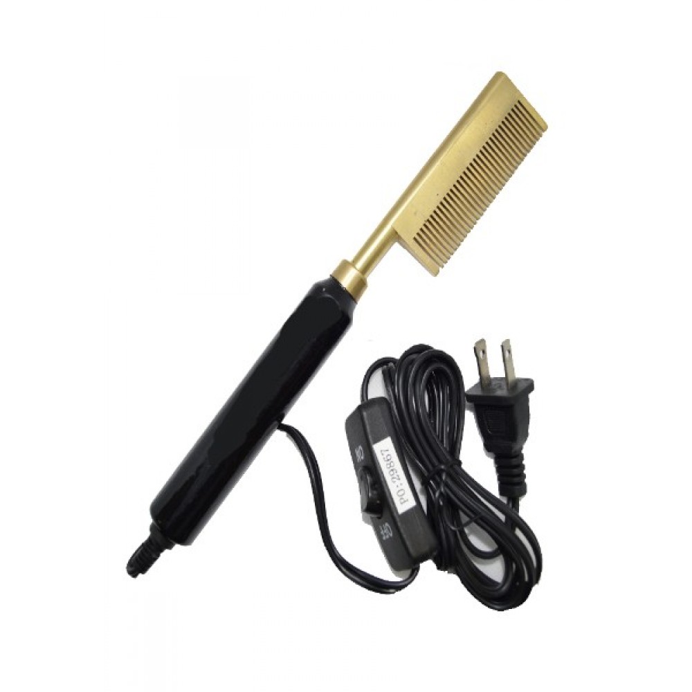 Ebo Electrical Straightening Comb Pressing Comb Medium Straight Teeth