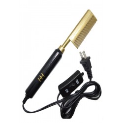 Ebo Electrical Straightening Comb Pressing Comb Medium Curved Teeth 