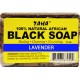 Taha African Black Soap 100% Natural Lavender 5 Oz