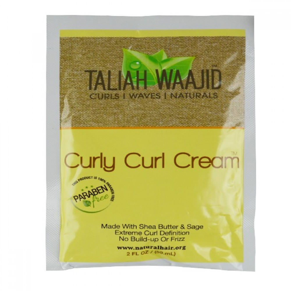 Taliah Waajid Curls Waves Natural Hair Curly Curl Cream 2 Oz