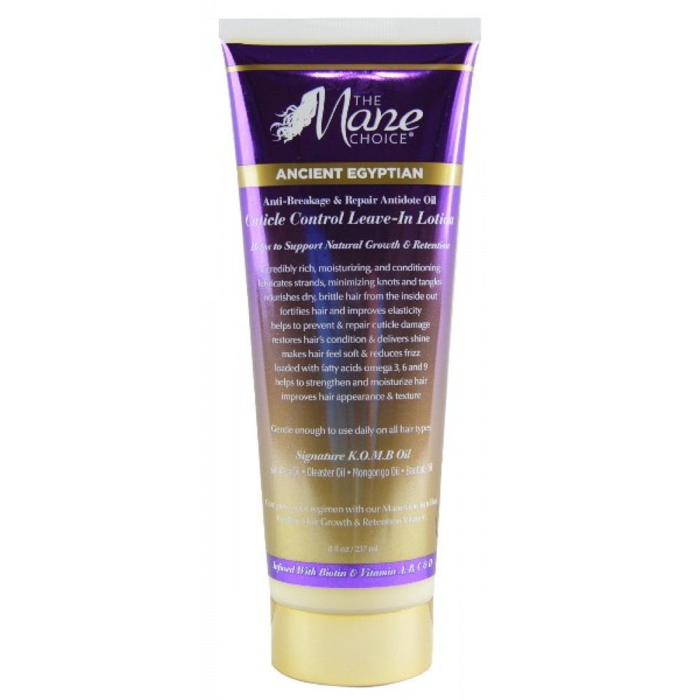 The Mane Choice Ancient Egyptian Anti Breakage And Repair Antidote Oil Leave In Lotion 8 Oz