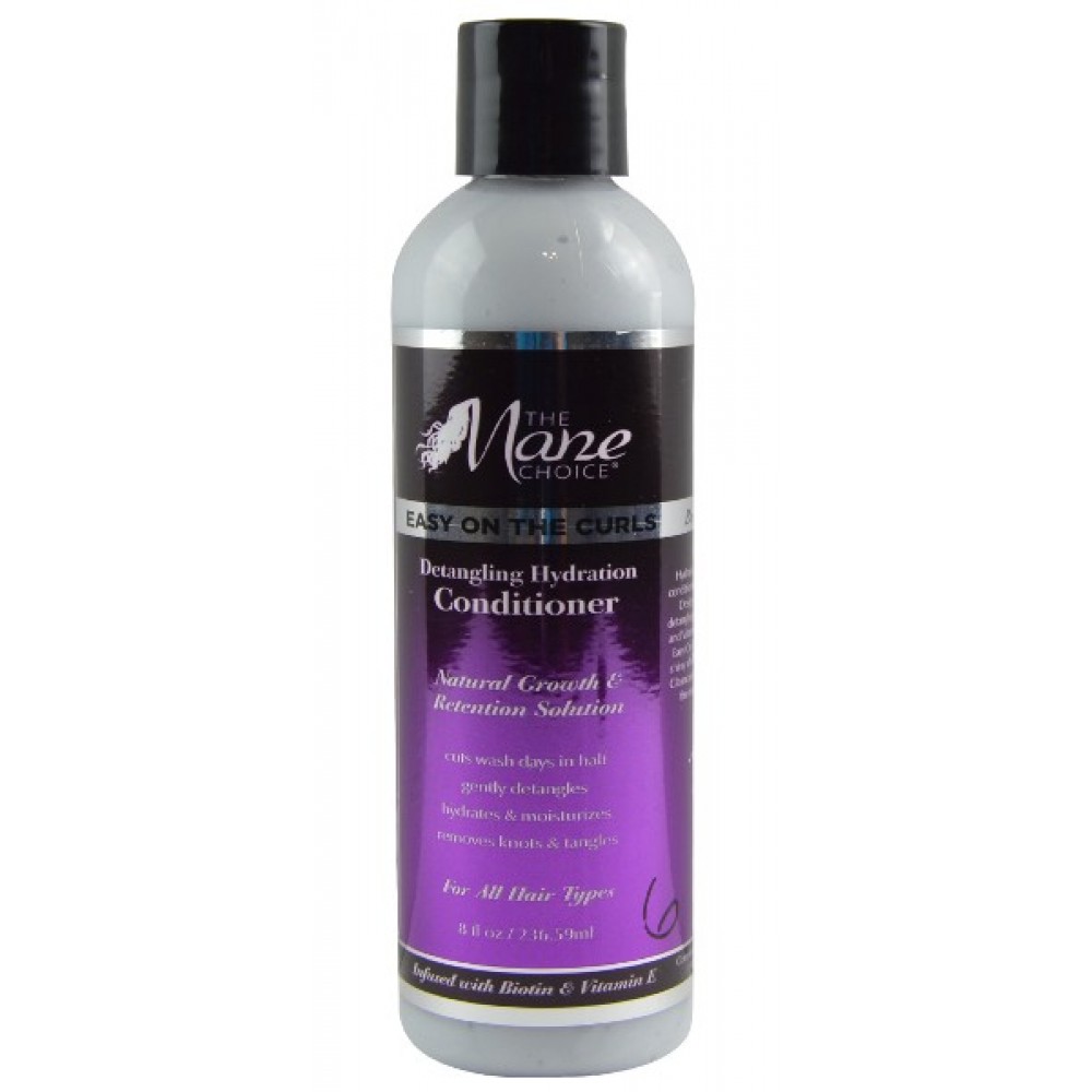 The Mane Choice Easy On The Curls Detangling Hydration Conditioner 8 Oz
