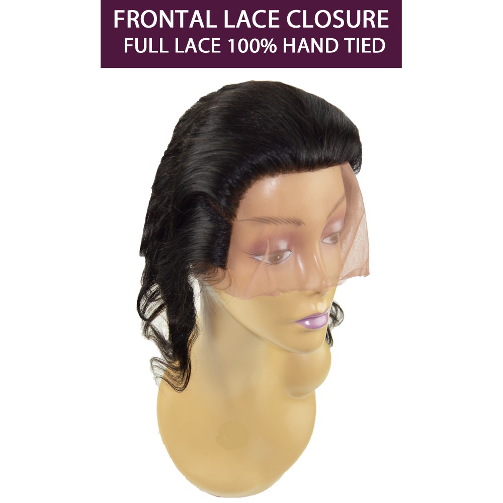 Ebo Brazilian 100% Remy Human Hair Frontal Lace Closure Top Piece Ebo Brazilian 100% Remy Human Hair Frontal Lace Closure Top Piece