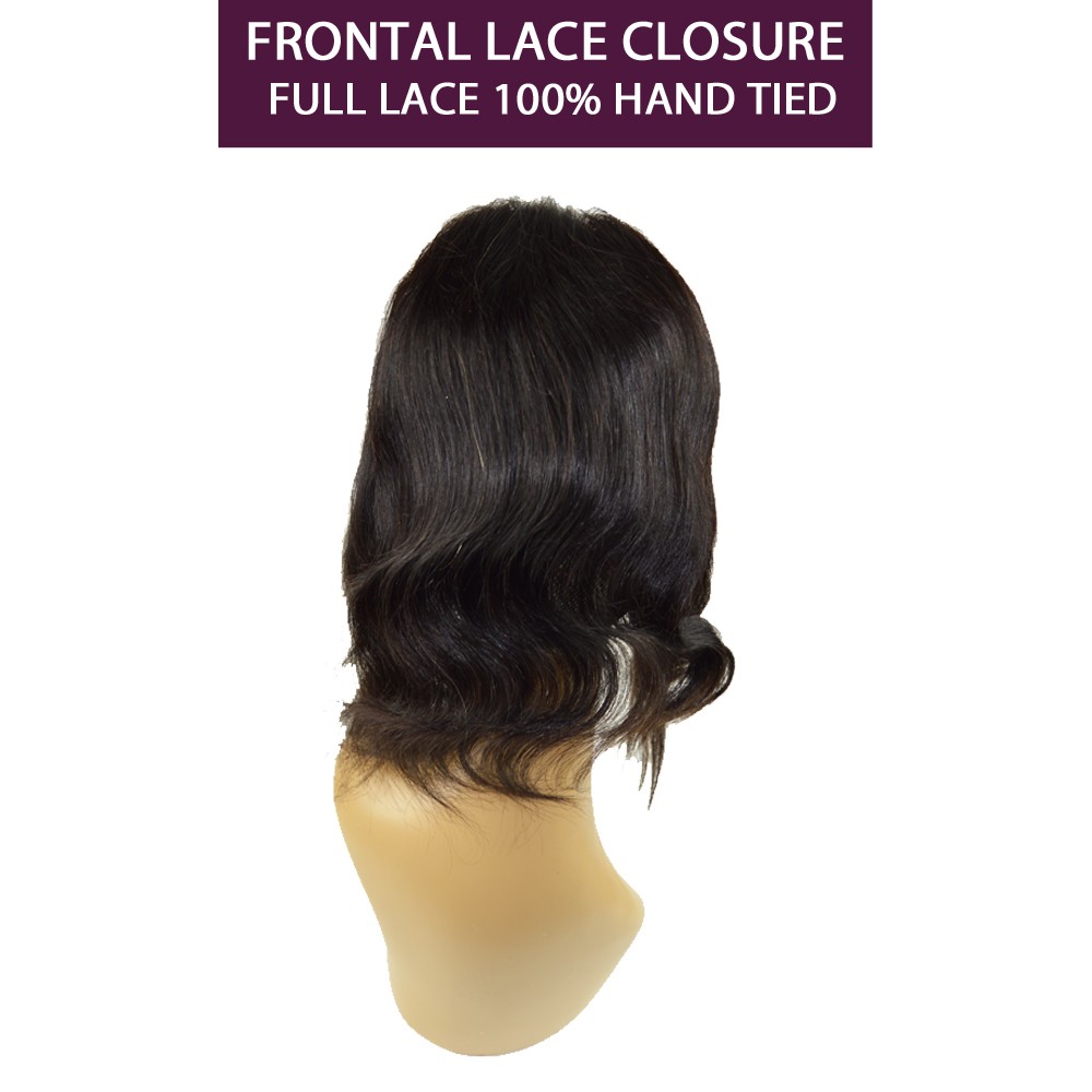 Ebo Brazilian 100% Remy Human Hair Frontal Lace Closure Top Piece Ebo Brazilian 100% Remy Human Hair Frontal Lace Closure Top Piece