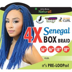 Urban Beauty Synthetic Hair Crochet Braid Loop 4x Senegal Box Beaid
