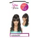 Vivica A Fox Synthetic Heat Resistant Bang N Pony Draw String Kennedei