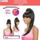 Vivica A Fox Synthetic Heat Resistant Bang N Pony Draw String Loui