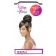 Vivica A Fox Synthetic Heat Resistant Bang N Bun Draw String Sheena