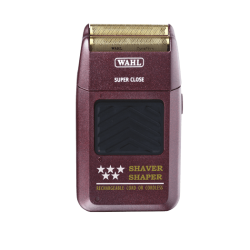 Wahl 5-star Shaver Shaper Red Cordless Bump Free Gold Foil 785805