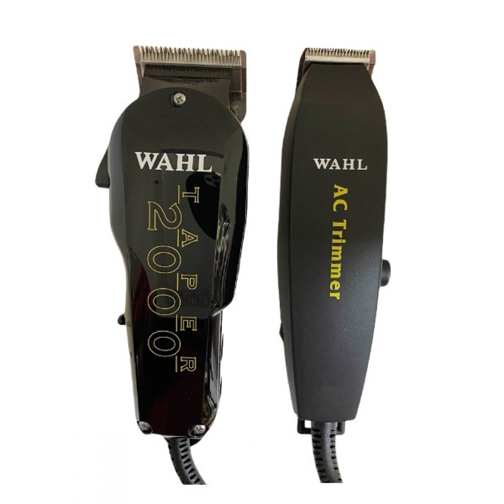 Wahl Professional 5 Star Hair Clipper Trimmer Taper 2000 Ac Trimmer Essentials Combo