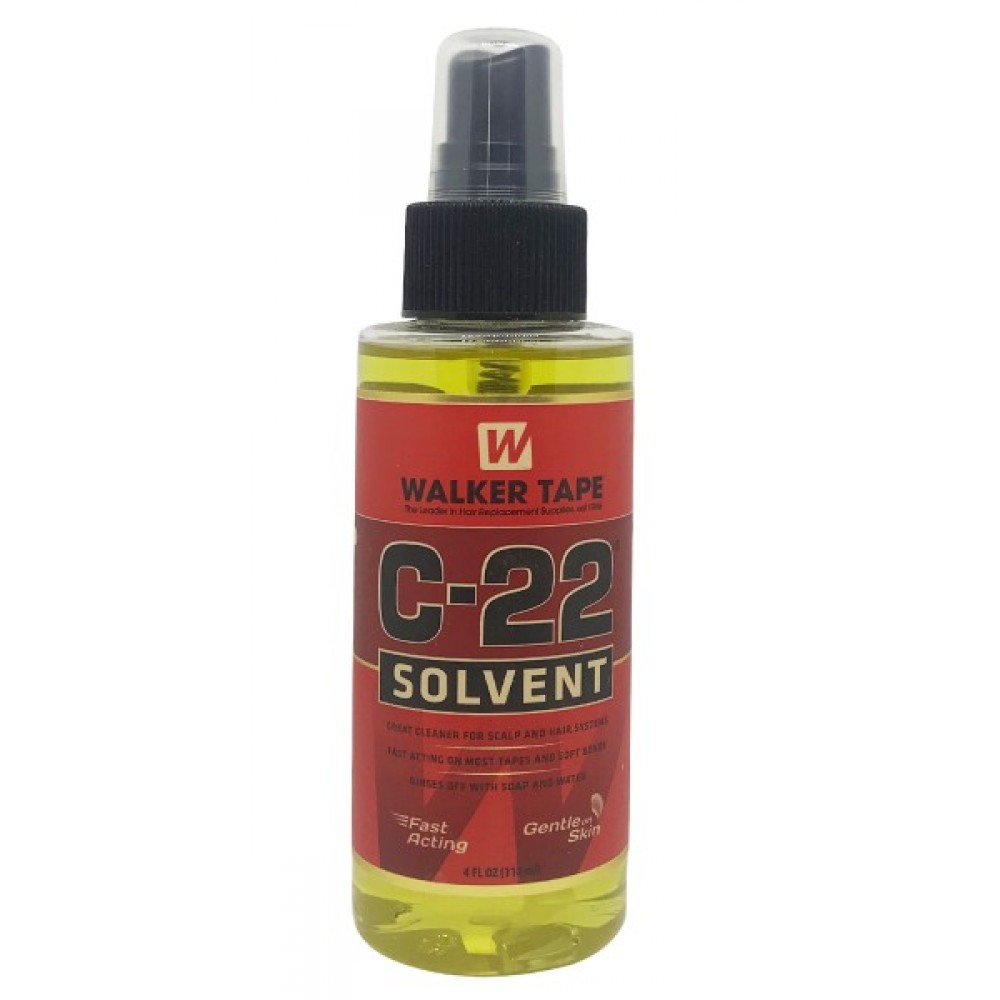 Walker Tape Lace Wig Remover And Tape Extensions Remover C 22 Solvent Cleaner 4 Oz
