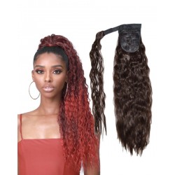 Ebo Synthetic Heat Resistant Wrap Around Ponytail Hair Extension Super Wave 20"