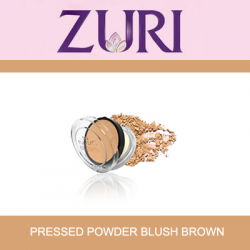 Zuri Pressed Powder Blush Brown